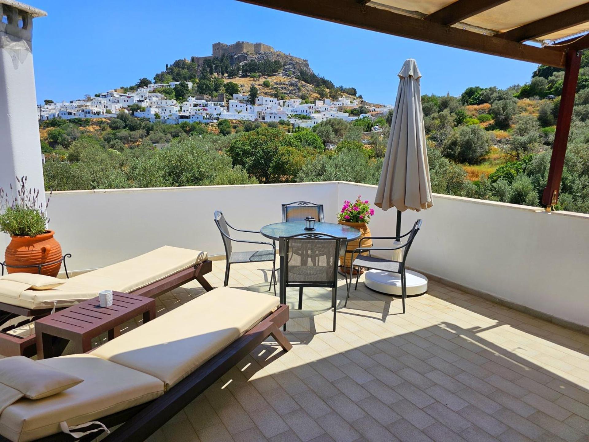 Galini View Apartments Lindos Exterior photo