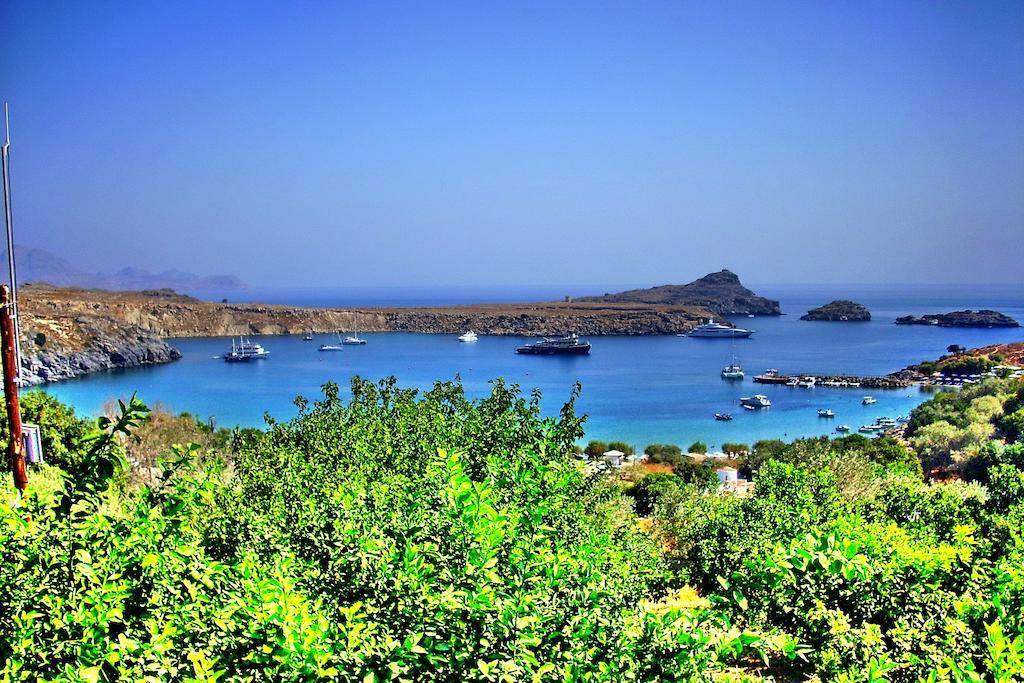Galini View Apartments Lindos Exterior photo